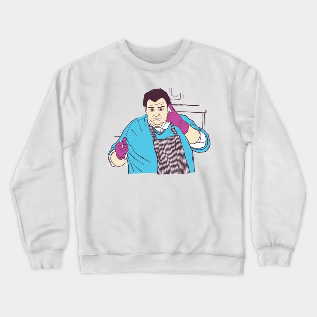 Uncle Buck Crewneck Sweatshirt by traceymixedbag